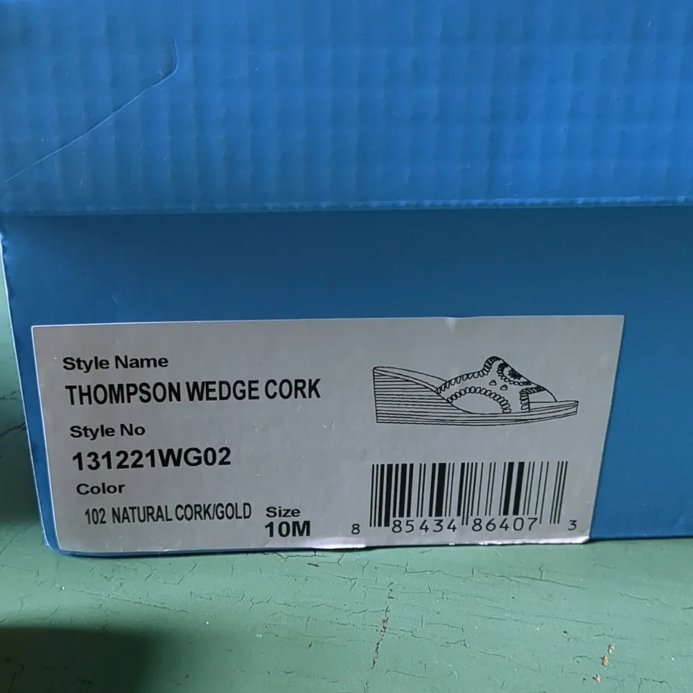 Jack Rogers Thompson Cork Wedge - Picture 6 of 12